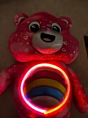 Care Bears: Unlock the Magic "Crystal" Glow Cheer Bear